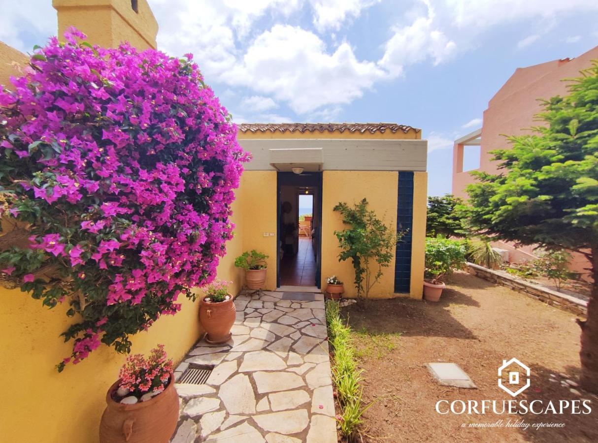 Villa Mira el Mar by Corfuescapes Barbati Exterior foto