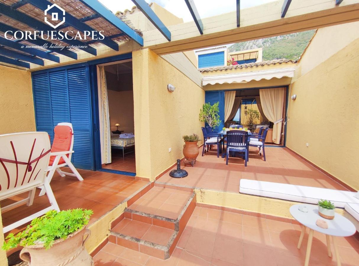 Villa Mira el Mar by Corfuescapes Barbati Exterior foto